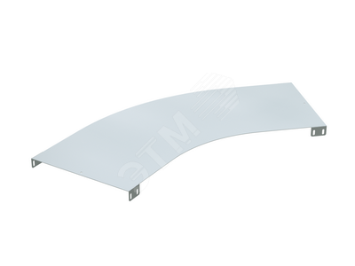 Фото №2 Крышка на угол 45 градусов основание 500мм R=660мм горячеоцинкованная (UKC605HDZ)