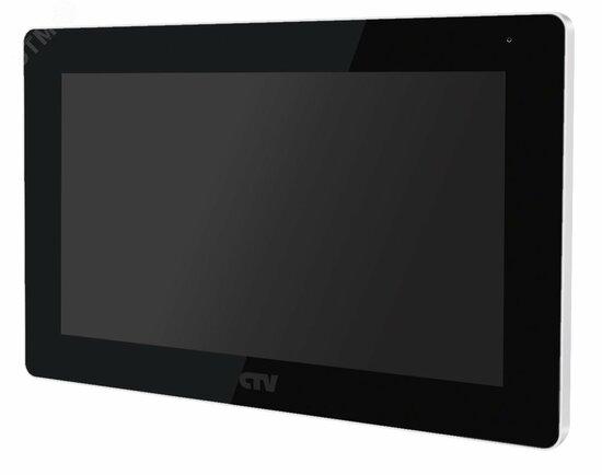 Фото №2 Монитор видеодомофона с 7'' сенсорным дисплеем Touch Screen (CTV-M5701 B (чёрный))