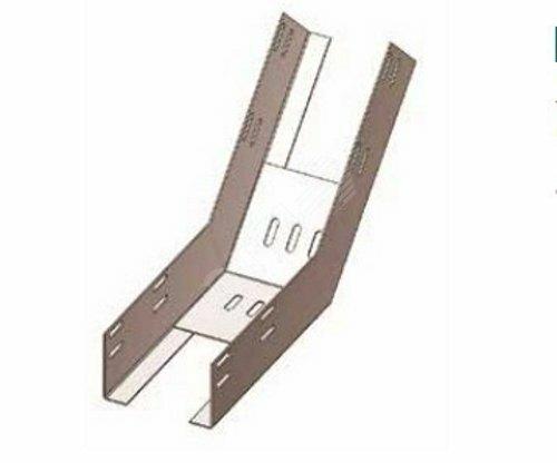 Фото №2 Лоток перфорированный КП 150х50-45 У3 для поворота трассы вверх на 45, окрашенный, S1,5 (1331)