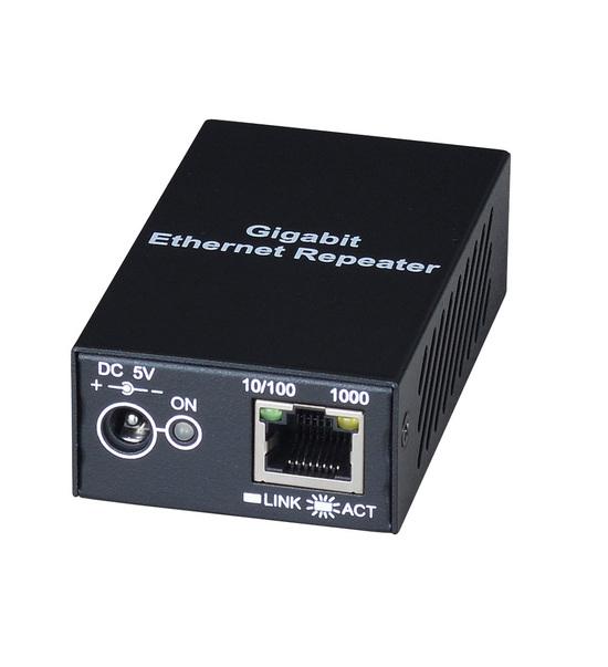 Фото №2 Повторитель Gigabit Ethernet до 120м, DC5V(0.5А) SR01X (SR01X)