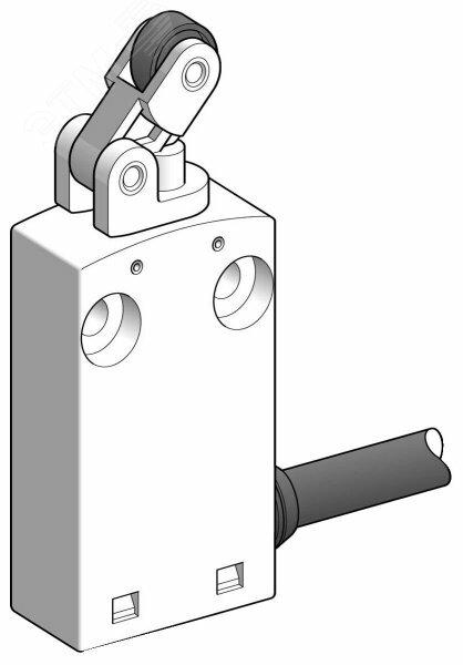Фото №5 Выключатель концевой 1НО1НЗ с кабелем (XCMN2121L1)