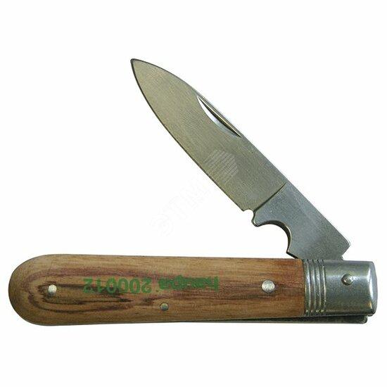 Фото №2 Нож с деревянной рукояткой (200012)