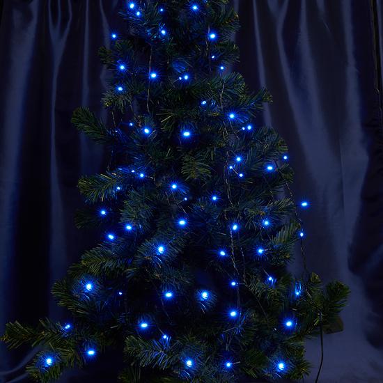 Фото №2 Гирлянда линейная LED синий 40м IP44 (CL07)
