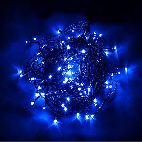 Фото №4 Гирлянда линейная LED синий 40м IP44 (CL07)