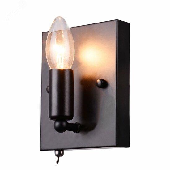 Фото №2 Бра Arte Lamp BASTAGLIA A8811AP-1BK (A8811AP-1BK)