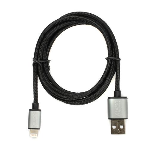 Фото №2 Кабель для передачи данных и зарядки USB2.0 тип A - Lightning, 2А WU-202(1,2m) (WU-202(1,2m))