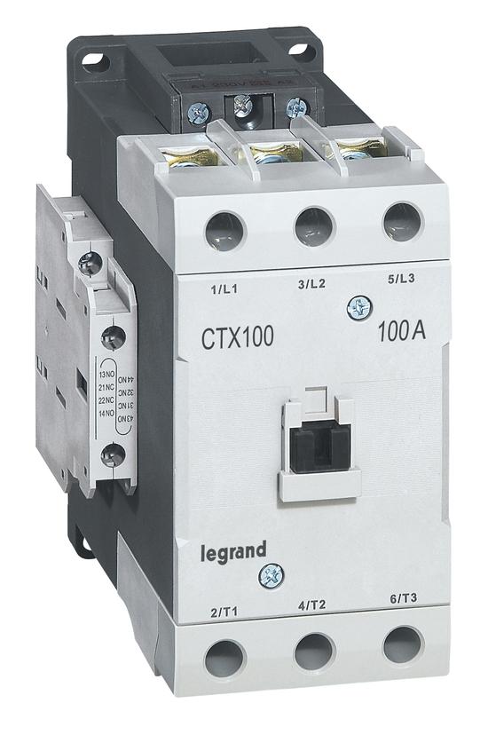 Фото №2 Контактор CTX3 100 3P 100A (AC-3) 2но2нз ~110В (416224)