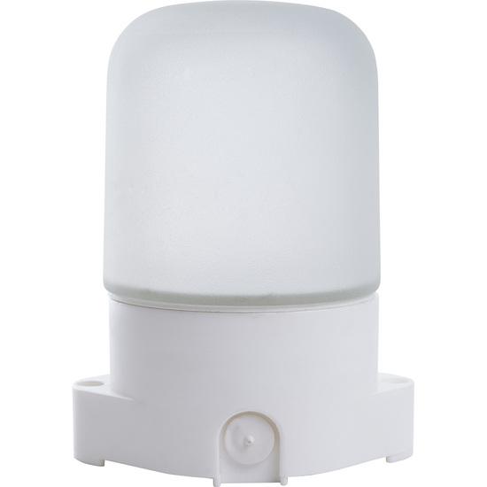 Фото №2 Светильник НББ-01-60-001 E27 термостойкий для бани и сауны прямое основание белый IP65