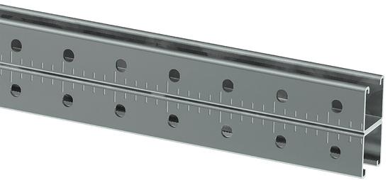 Фото №2 STRUT-профиль перфорированный двойной 41х41х400-2.0 IEK (CLM50D-PSD-41-41-04-2)