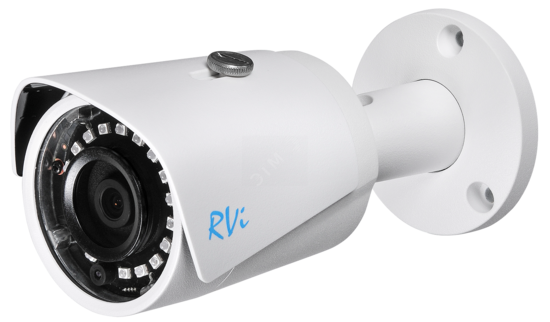 Фото №2 Видеокамера 4Мп IP c ИК 2.8мм   IP67 (-40С…+60С) бел. (RVi-1NCT4030 (2.8))