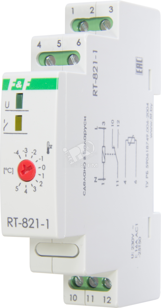 Фото №2 Реле контроля температуры RT-821-1 (EA07.001.004)