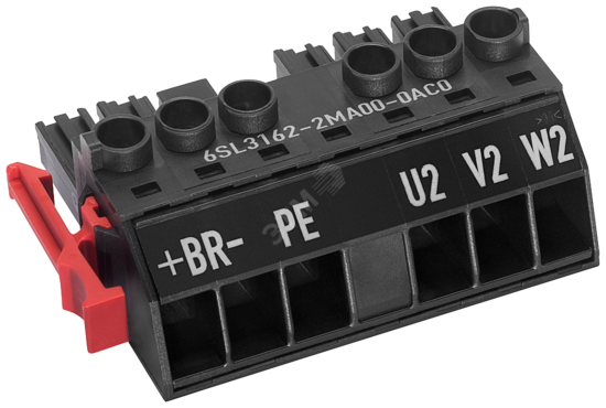 Фото №2 Коннектор SINAMICS S120 POWER C-/D-TYPE WITH SCREWTERMINALS FOR MOTOR MODULES 3-30 A FRAME SIZE:    BOOKSIZE (6SL3162-2MA00-0AC0)