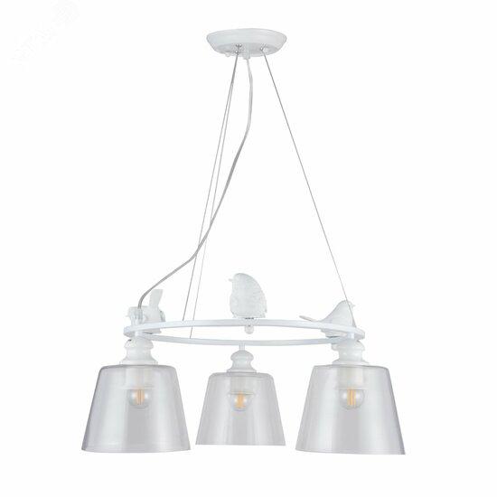 Фото №2 Люстра Arte Lamp PASSERO A4289LM-3WH (A4289LM-3WH)