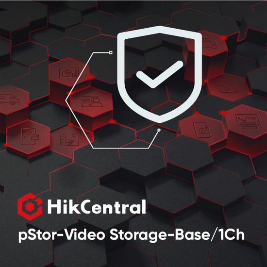 Фото №2 pStor хранение видео, базовый пакет, добавление хранения с 1 камеры. Поддержка: добавление 1 камеры. Примечание: для конфигурирования и управления требуется программное обеспечение HIkCentral (pStor-Video Storage-Base/1Ch)