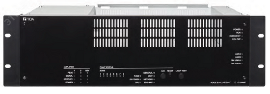 Фото №2 Рама системы VX-3000 на 16 зон входы/выходы 16+2/8+3 DSP-процессор PEQ, FBS,VOX, Comp, Delay  3U (VX-3016F)