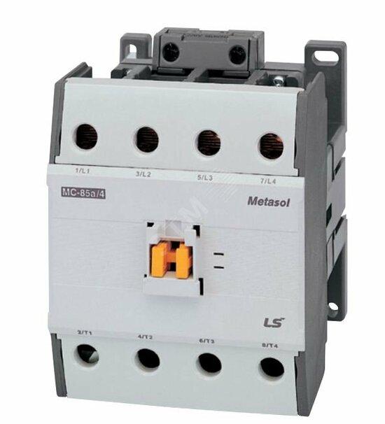 Фото №2 Контактор 4-х полюсный Metasol MC-85a/4P AC220V 50Hz, Screw (1341021000)