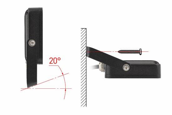 Фото №2 LPR-70-6500К-М SMD Eco Sl Прожекторы Eco ЭРА LPR-70-6500К-М SMD Eco Slim 70Вт 6300Лм 6500K 240х272 рамка, накл.кр (Б0032641)