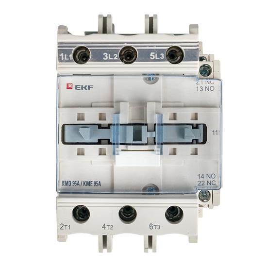 Фото №3 Контактор КМЭ малогабаритный 95А 36В NO+NC PROxima (ctr-s-95-36)