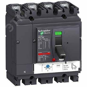 Фото №7 Выключатель автоматический 4П4T TM125D NSX160F (LV430651)