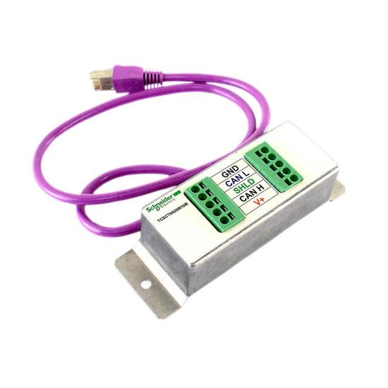 Фото №4 Разветвитель сети CAN RJ45-2 пружинные клеммы (TCSCTN026M16M)