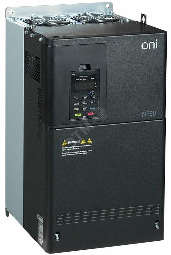 Фото №2 Преобразователь частоты M680 380В 3Ф 45-55кВт 92-115A серии ONI (M680-33E45-55IP20)