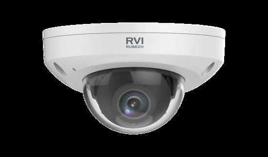 Фото №2 Видеокамера 2МП IP с ИК 30м с LED Нетм 2,8мм IP67 IK10 (-40...60°С) Белый (RVi-2NCF2474 (2.8) white)