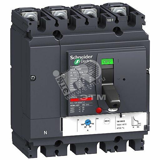 Фото №2 Выключатель автоматический 4П3Т TM80D NSX100B (LV429561)