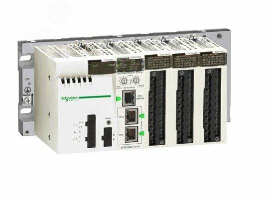 Фото №4 Адаптер удаленного ввода/вывода RIO Ethernet M580 (BMECRA31210)