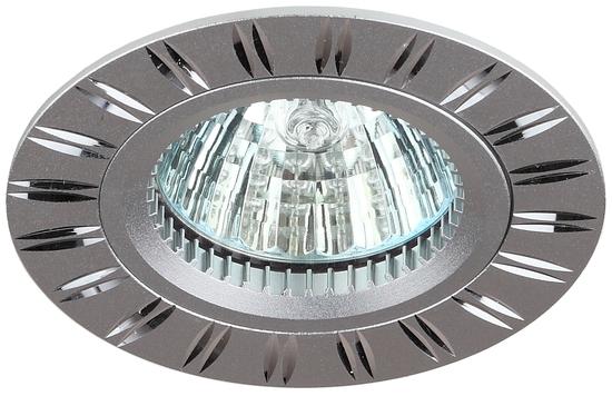 Фото №3 KL33 AL/SL Точечные светильники ЭРА алюминиевый MR16,12V/220V, 50W серебро/хром (C0043819)