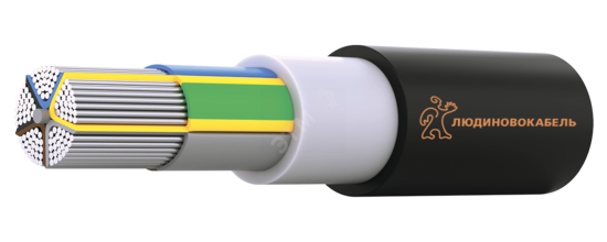 Фото №2 Кабель силовой АВВГнг(А) 5х50 (мс) (N,PE)-0.66 многопроволочный