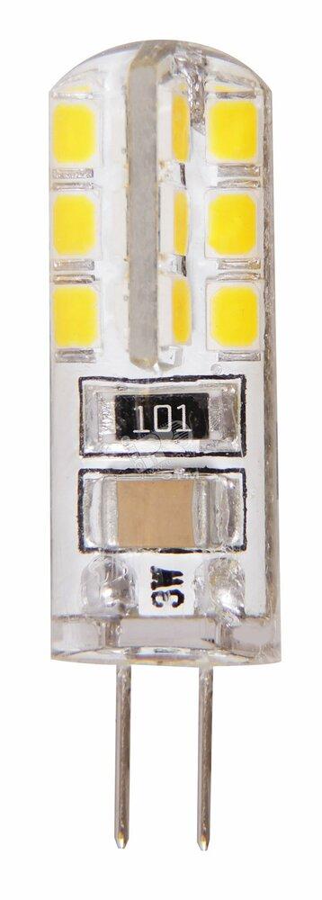 Фото №2 Лампа светодиодная LED 3Вт G4 200Lm белый 220V/50Hz (блистер 2 шт.) (1036643B)