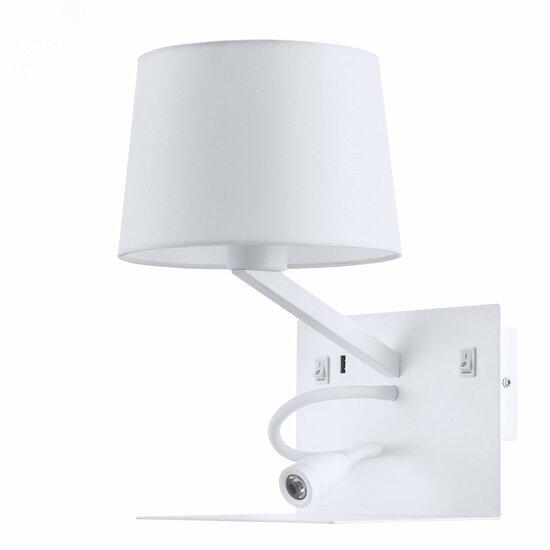 Фото №2 Бра Arte Lamp IBIS A1056AP-2WH (A1056AP-2WH)