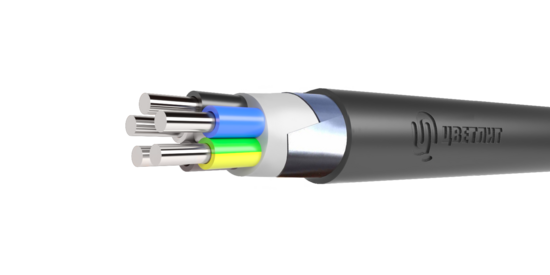Фото №2 Кабель силовой АВБШв 5х50мк(N,PE)-1 ТРТС
