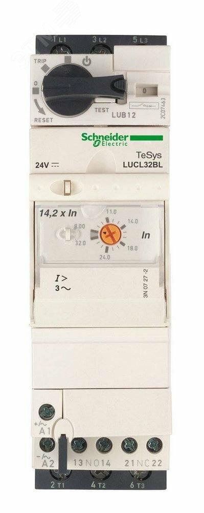 Фото №7 Блок управления магнитным расцепителем 8-32A 24 V DC (LUCL32BL)