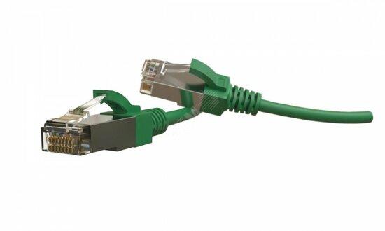 Фото №2 Патч-корд PC-LPT-SFTP-RJ45-RJ45-C6-1M-LSZH-GY S/FTP категория 6 1 м зеленый (445760)