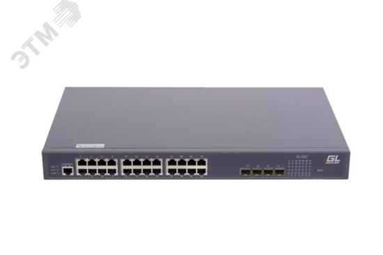 Фото №2 Управляемый коммутатор L2 POE GIGALINK 24 BASE-TX 10/1001000Mb/s POE (GL-SW-G204-28P)