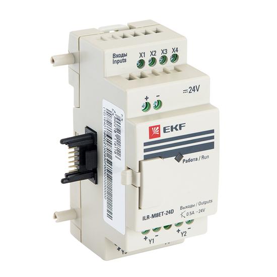 Фото №2 Модуль дискретного в/в 4/4 24В PRO-Relay EKF PROxima (ILR-M8ER-24D)