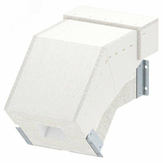 Фото №2 Вертикальная угловая секция 45° нисходящая (BSKHF-EF0808)