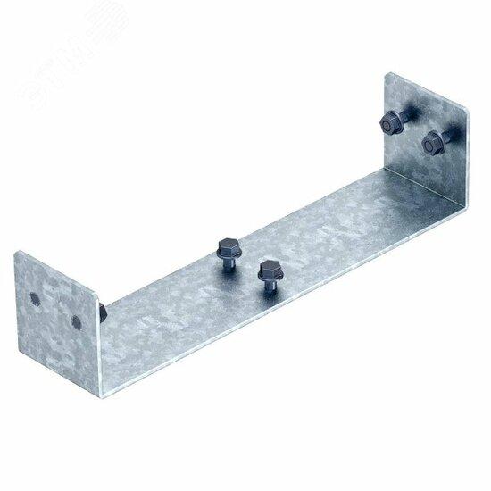 Фото №2 Соединитель секций кабельного канала OKB (сталь) (OKB V 210)