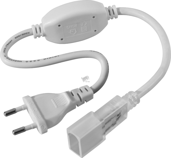 Фото №2 Драйвер NLS-power cord-2835-220V-NEONLED IP65 (71934 NLS)