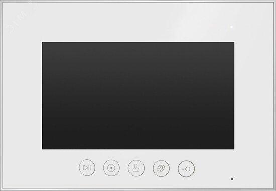 Фото №2 Монитор цветного видеодомофона (Marilyn HD s (white))