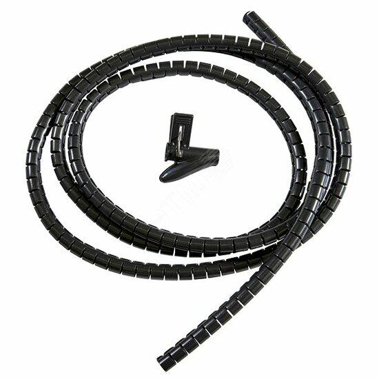 Фото №2 Бандаж для кабеля, чёрный 15-31 мм (262035)