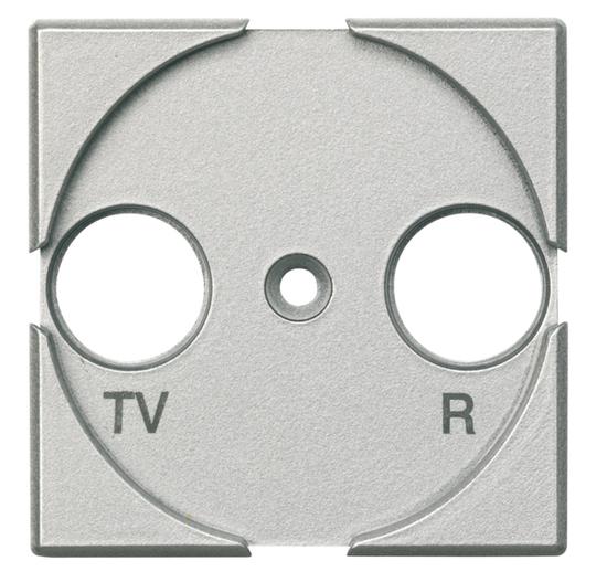 Фото №2 Axolute Лицевая панель для розеток TV + FM алюминий (HC4204)
