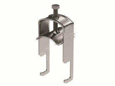 Фото №2 Держатель кабельный 20-26мм для крепления к лотку/профилю (BHL2026)