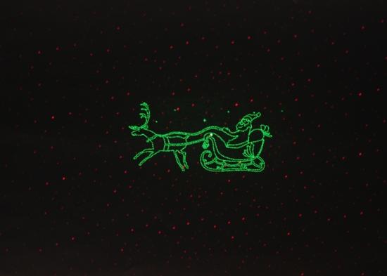 Фото №6 ENIOP-02 ЭРА Проектор Laser Дед Мороз мультирежим 2 цвета, 220V, IP44 (12/180) (Б0041643)