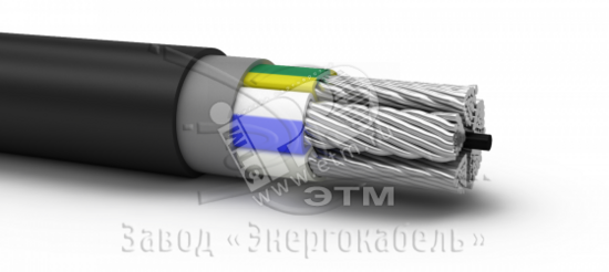 Фото №2 Кабель силовой АВБШв 4x25ок(N)-0.66 ТРТС                 ВНИИКП