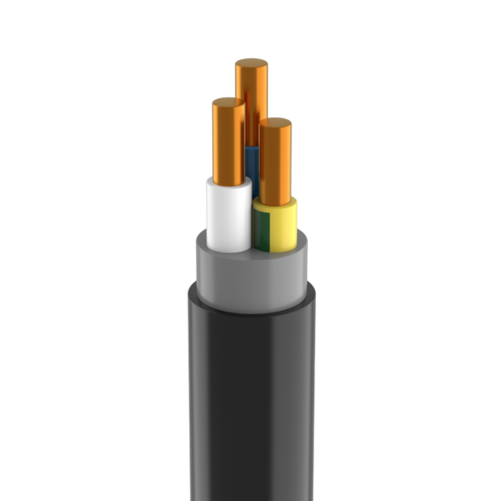 Фото №2 Кабель силовой ВВГнг(A)-LS-ХЛ 3х1,5 ок(N,PE)-0,66 ТРТС