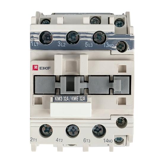Фото №3 Контактор КМЭ малогабаритный 32А 24В 1NC PROxima (ctr-s-32-24-nc)