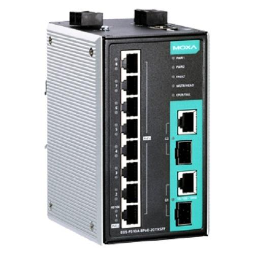 Фото №2 Коммутатор EDS-P510A-8PoE-2GTXSFP Managed EthernetPoE Switch with 8 PoE+ ports, 2 combo gigabit     Ethernet ports (EDS-P510A-8PoE-2GTXSFP)