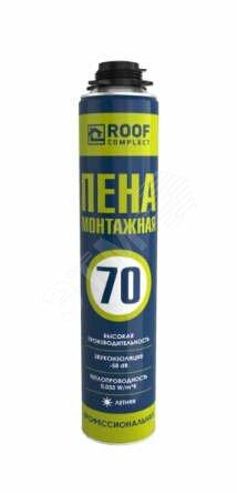 Фото №2 Пена монтажная Roof Complect 70 зимняя (980гр) (345840)